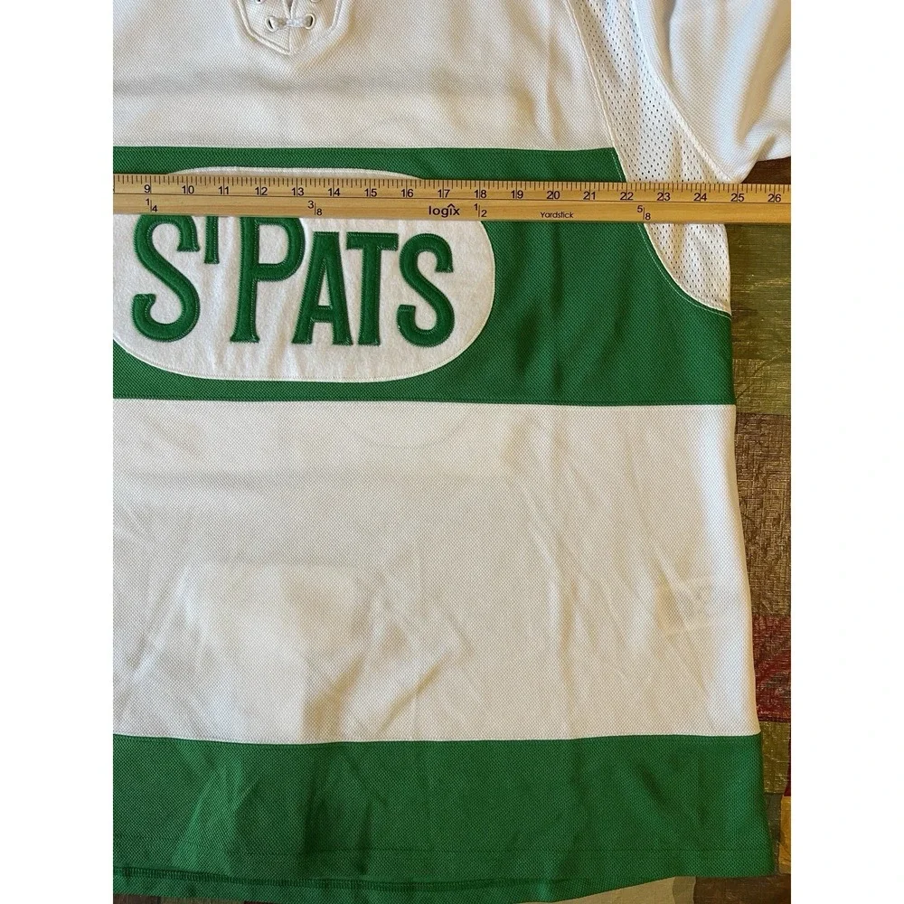 Men's 56 NWOT Toronto St. Pats Auston Matthews #34 Adidas Lace Up Jersey White